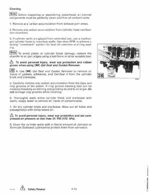 1998 Johnson Evinrude "EC" 125C, 130, 200, 225, 250 90 deg LV Service Manual, P/N 520212, Page 209