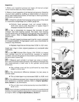 1998 Johnson Evinrude "EC" 125C, 130, 200, 225, 250 90 deg LV Service Manual, P/N 520212, Page 210