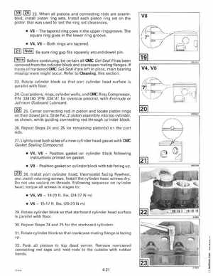 1998 Johnson Evinrude "EC" 125C, 130, 200, 225, 250 90 deg LV Service Manual, P/N 520212, Page 215