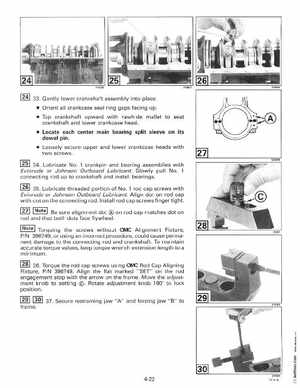 1998 Johnson Evinrude "EC" 125C, 130, 200, 225, 250 90 deg LV Service Manual, P/N 520212, Page 216