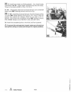 1998 Johnson Evinrude "EC" 125C, 130, 200, 225, 250 90 deg LV Service Manual, P/N 520212, Page 219