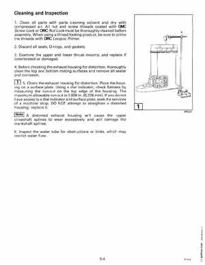 1998 Johnson Evinrude "EC" 125C, 130, 200, 225, 250 90 deg LV Service Manual, P/N 520212, Page 253