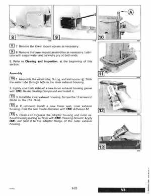 1998 Johnson Evinrude "EC" 125C, 130, 200, 225, 250 90 deg LV Service Manual, P/N 520212, Page 272