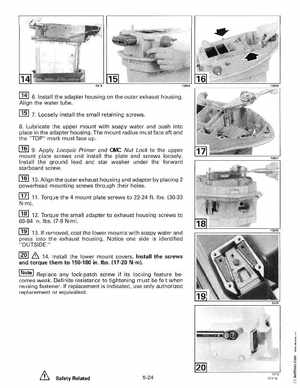 1998 Johnson Evinrude "EC" 125C, 130, 200, 225, 250 90 deg LV Service Manual, P/N 520212, Page 273