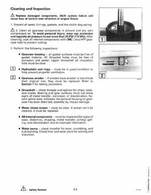 1998 Johnson Evinrude "EC" 125C, 130, 200, 225, 250 90 deg LV Service Manual, P/N 520212, Page 284