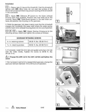 1998 Johnson Evinrude "EC" 125C, 130, 200, 225, 250 90 deg LV Service Manual, P/N 520212, Page 321