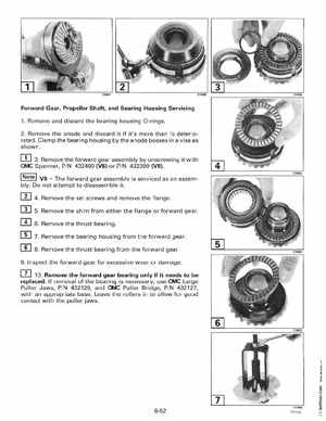 1998 Johnson Evinrude "EC" 125C, 130, 200, 225, 250 90 deg LV Service Manual, P/N 520212, Page 328