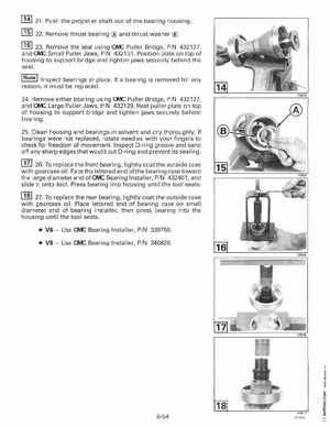 1998 Johnson Evinrude "EC" 125C, 130, 200, 225, 250 90 deg LV Service Manual, P/N 520212, Page 330