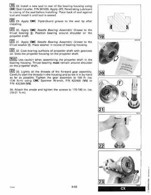 1998 Johnson Evinrude "EC" 125C, 130, 200, 225, 250 90 deg LV Service Manual, P/N 520212, Page 331