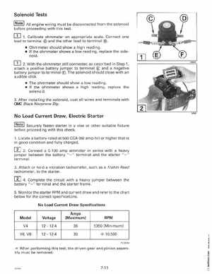 1998 Johnson Evinrude "EC" 125C, 130, 200, 225, 250 90 deg LV Service Manual, P/N 520212, Page 353