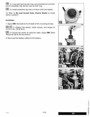 1998 Johnson Evinrude "EC" 125C, 130, 200, 225, 250 90 deg LV Service Manual, P/N 520212, Page 357