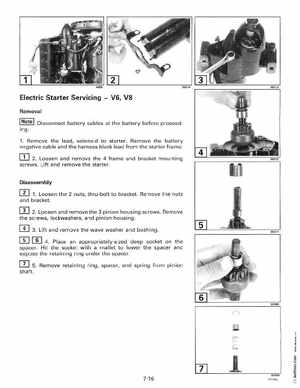 1998 Johnson Evinrude "EC" 125C, 130, 200, 225, 250 90 deg LV Service Manual, P/N 520212, Page 358