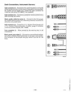 1998 Johnson Evinrude "EC" 125C, 130, 200, 225, 250 90 deg LV Service Manual, P/N 520212, Page 376
