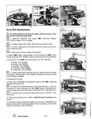 1998 Johnson Evinrude "EC" 125C, 130, 200, 225, 250 90 deg LV Service Manual, P/N 520212, Page 390