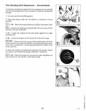 1998 Johnson Evinrude "EC" 125C, 130, 200, 225, 250 90 deg LV Service Manual, P/N 520212, Page 398