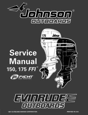 1998 Johnson Evinrude "EC" 150, 175 FFI Service Manual, P/N 520211, Page 1