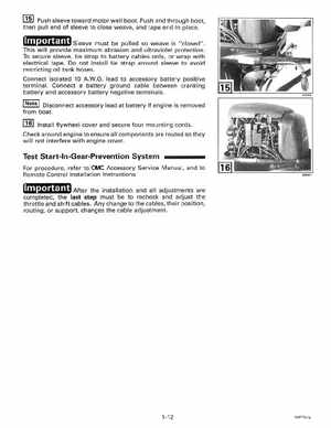 1998 Johnson Evinrude "EC" 150, 175 FFI Service Manual, P/N 520211, Page 16