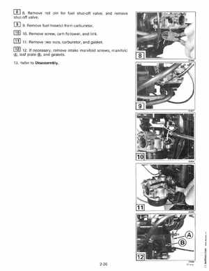 1998 Johnson Evinrude "EC" 2 thru 8 Service Manual, P/N 520202, Page 69