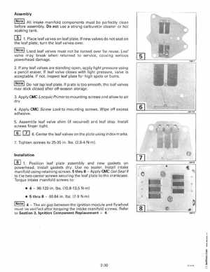 1998 Johnson Evinrude "EC" 2 thru 8 Service Manual, P/N 520202, Page 79