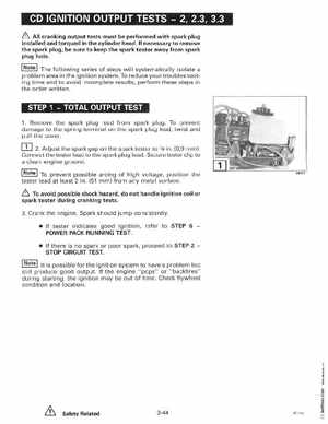1998 Johnson Evinrude "EC" 2 thru 8 Service Manual, P/N 520202, Page 124