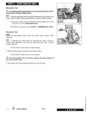1998 Johnson Evinrude "EC" 2 thru 8 Service Manual, P/N 520202, Page 125