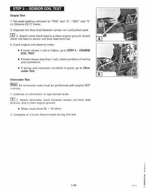 1998 Johnson Evinrude "EC" 2 thru 8 Service Manual, P/N 520202, Page 126