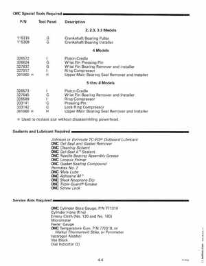 1998 Johnson Evinrude "EC" 2 thru 8 Service Manual, P/N 520202, Page 135