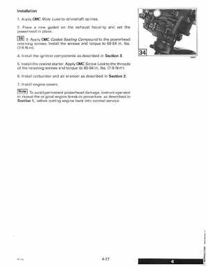 1998 Johnson Evinrude "EC" 2 thru 8 Service Manual, P/N 520202, Page 158