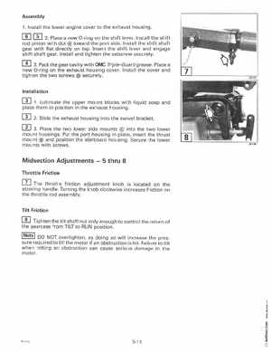1998 Johnson Evinrude "EC" 2 thru 8 Service Manual, P/N 520202, Page 185