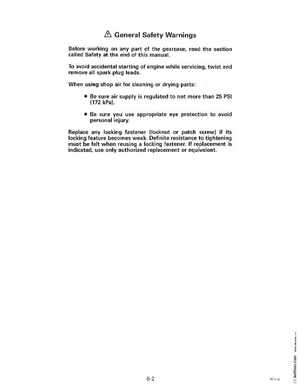 1998 Johnson Evinrude "EC" 2 thru 8 Service Manual, P/N 520202, Page 192