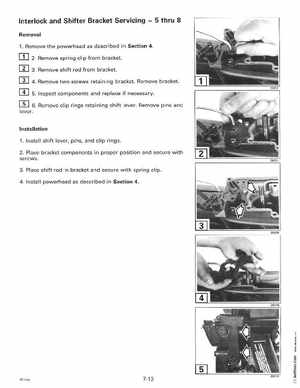 1998 Johnson Evinrude "EC" 2 thru 8 Service Manual, P/N 520202, Page 234