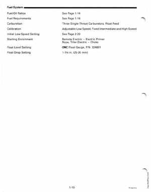 1998 Johnson Evinrude "EC" 25, 35 HP 3-Cylinder Outboards Service Manual, Page 16