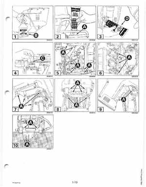 1998 Johnson Evinrude "EC" 25, 35 HP 3-Cylinder Outboards Service Manual, Page 19