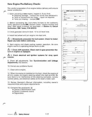 1998 Johnson Evinrude "EC" 25, 35 HP 3-Cylinder Outboards Service Manual, Page 23