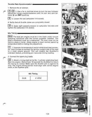 1998 Johnson Evinrude "EC" 25, 35 HP 3-Cylinder Outboards Service Manual, Page 39
