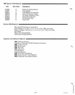 1998 Johnson Evinrude "EC" 25, 35 HP 3-Cylinder Outboards Service Manual, Page 53