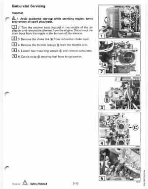 1998 Johnson Evinrude "EC" 25, 35 HP 3-Cylinder Outboards Service Manual, Page 64