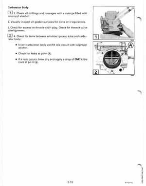 1998 Johnson Evinrude "EC" 25, 35 HP 3-Cylinder Outboards Service Manual, Page 67
