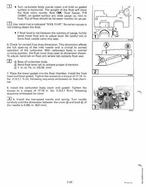 1998 Johnson Evinrude "EC" 25, 35 HP 3-Cylinder Outboards Service Manual, Page 69