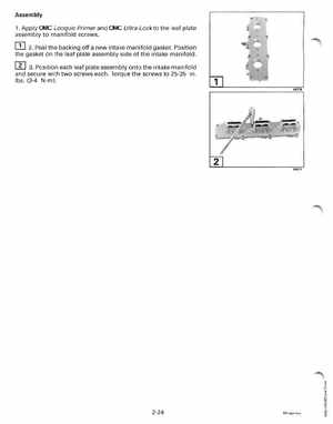 1998 Johnson Evinrude "EC" 25, 35 HP 3-Cylinder Outboards Service Manual, Page 73