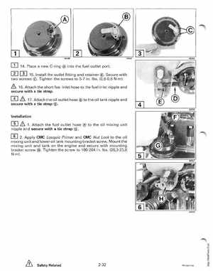 1998 Johnson Evinrude "EC" 25, 35 HP 3-Cylinder Outboards Service Manual, Page 81