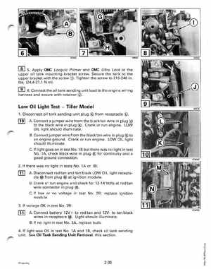 1998 Johnson Evinrude "EC" 25, 35 HP 3-Cylinder Outboards Service Manual, Page 84