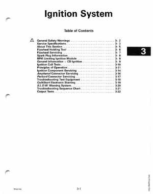 1998 Johnson Evinrude "EC" 25, 35 HP 3-Cylinder Outboards Service Manual, Page 88