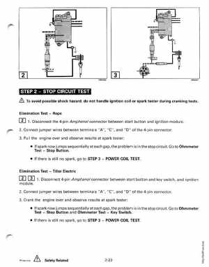 1998 Johnson Evinrude "EC" 25, 35 HP 3-Cylinder Outboards Service Manual, Page 110