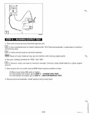 1998 Johnson Evinrude "EC" 25, 35 HP 3-Cylinder Outboards Service Manual, Page 117