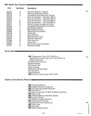 1998 Johnson Evinrude "EC" 25, 35 HP 3-Cylinder Outboards Service Manual, Page 121