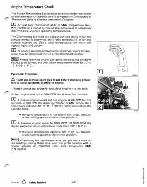 1998 Johnson Evinrude "EC" 25, 35 HP 3-Cylinder Outboards Service Manual, Page 122