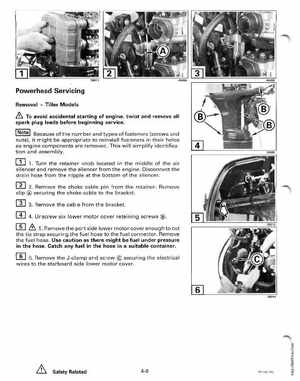 1998 Johnson Evinrude "EC" 25, 35 HP 3-Cylinder Outboards Service Manual, Page 125