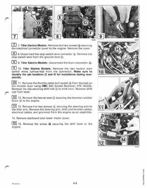 1998 Johnson Evinrude "EC" 25, 35 HP 3-Cylinder Outboards Service Manual, Page 126