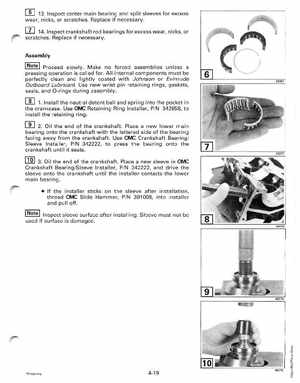 1998 Johnson Evinrude "EC" 25, 35 HP 3-Cylinder Outboards Service Manual, Page 136